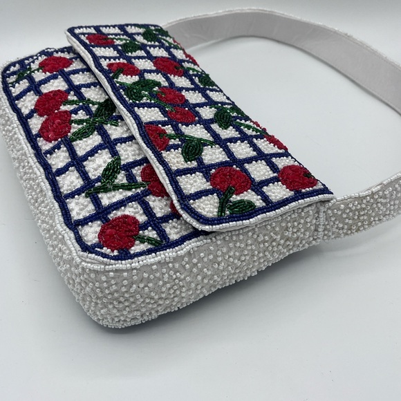 Cherry beaded bag made in India NWT TikTok Instagram Viral - Picture 4 of 8